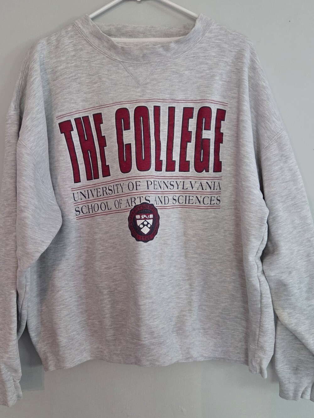 Vtg University Of Pennsylvania Gear For Sports Crewneck Sweatshirt Quakers XL